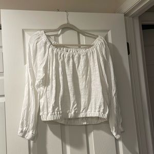 Off the shoulder blouse